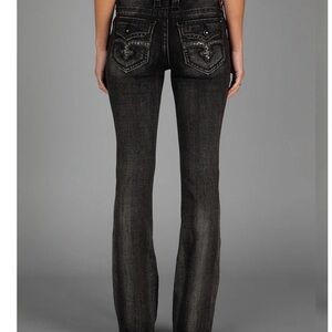 Rock Revival Women's Dark Gray Boot Cut Jeans
